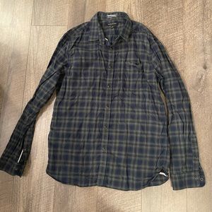 Banana republic men’s plaid shirt